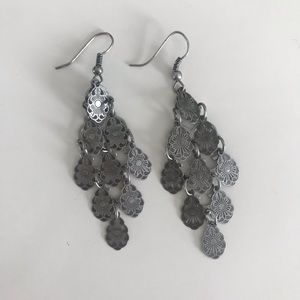 ❌ SOLD | Francesca’s Silver Chandelier Earrings